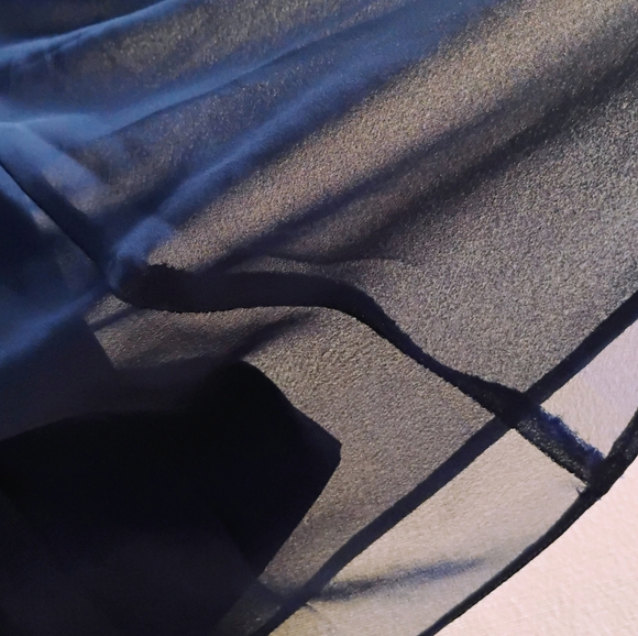 ASOS BLUE CUTOUT DRESS sz small - Picture 5 of 11